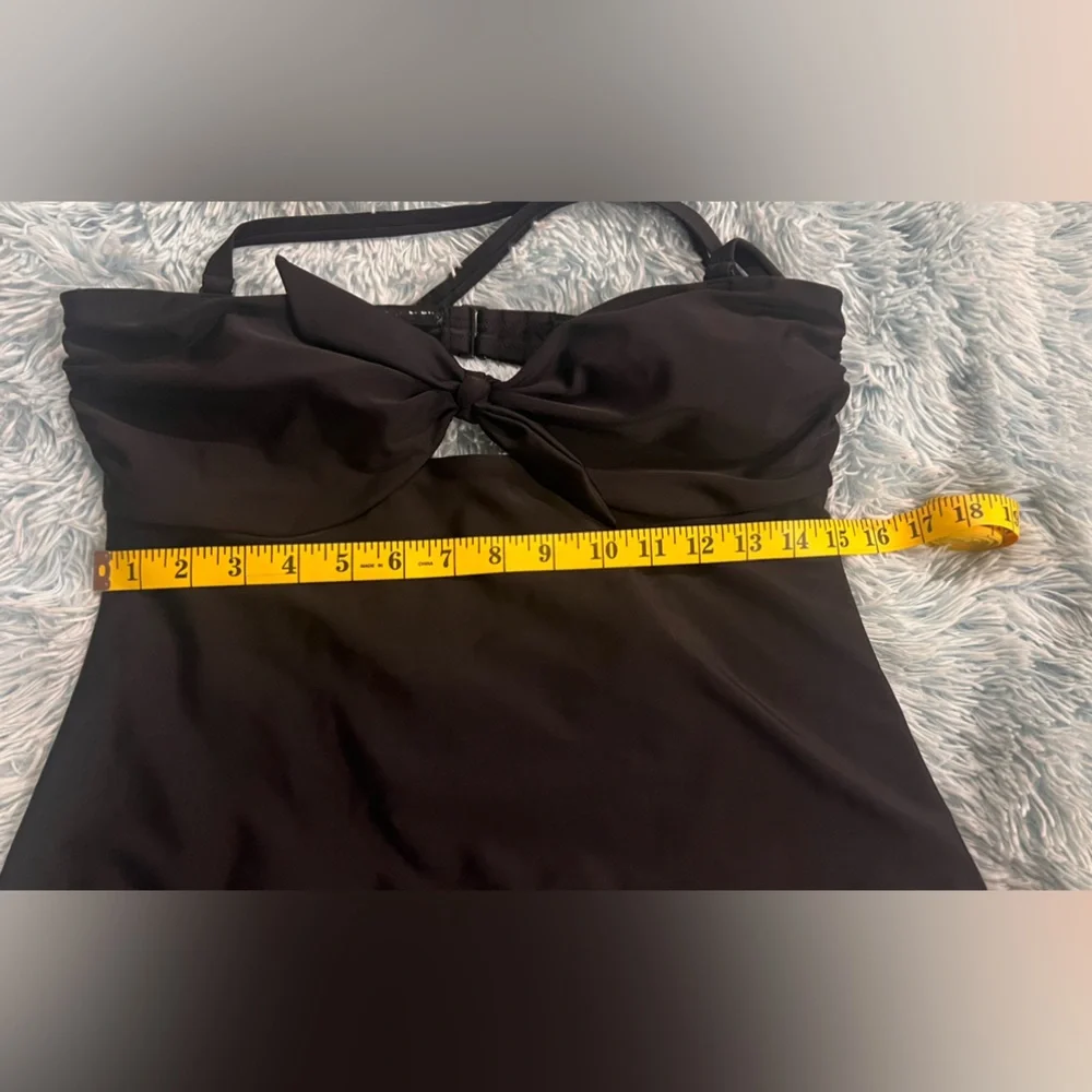 Old Navy One Piece Swimsuit Black XL - Picture 4 of 7